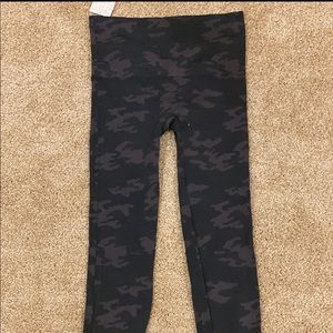Brand new camo SPANX leggings with tags